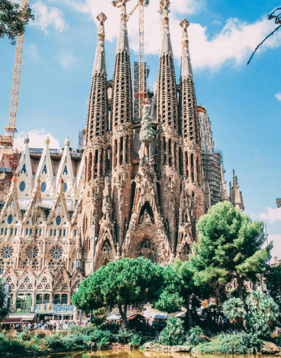 Sagrada Familia in barcelona