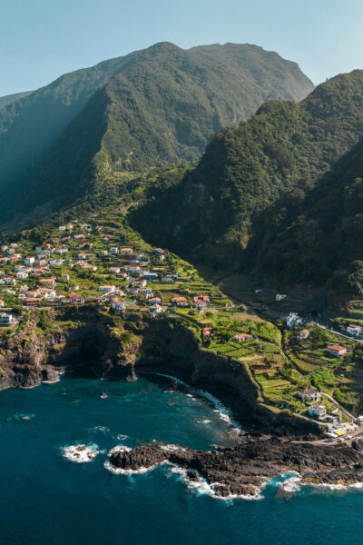 Küstendorf in Madeira