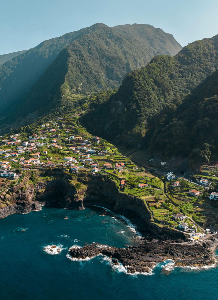 Küstendorf in Madeira